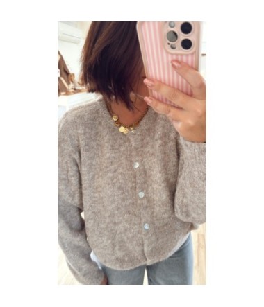 Gilet Romane - Taupe - TU