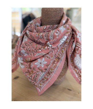 Foulard SO FAMILY Dheli Blush