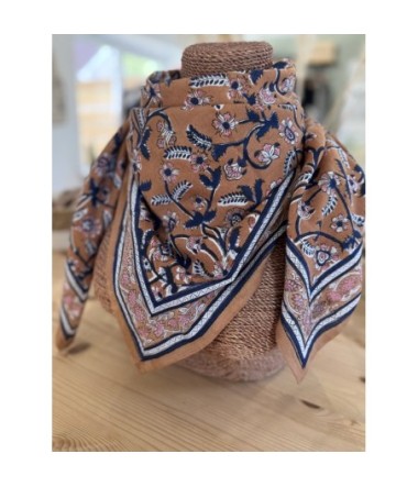 Foulard SO FAMILY Delhi Abricot