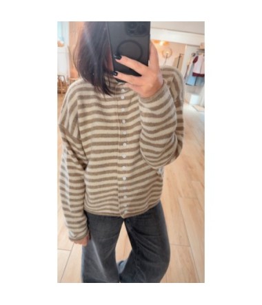 Pull boutonné Jade - TU