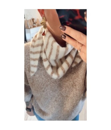 Foulard Milla rayure