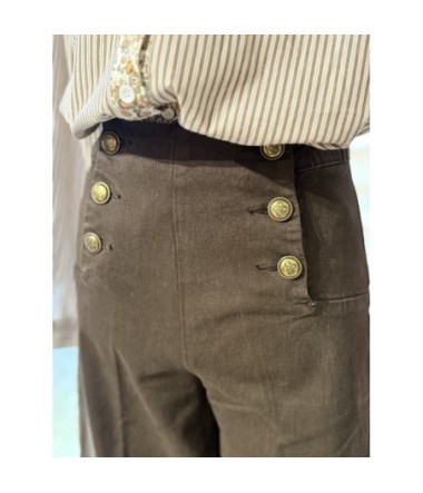 Pantalon Victorine Chocolat