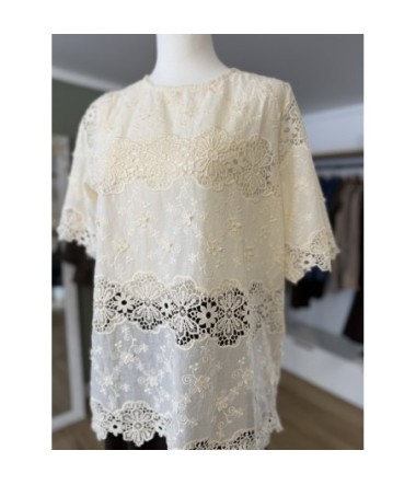 Blouse dentelle