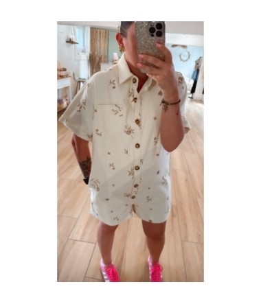 Combi Short imprimé 
