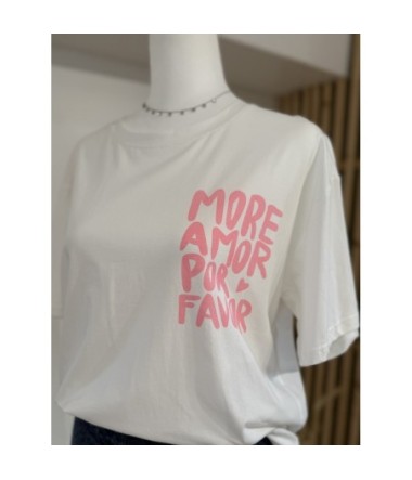 Tee Shirt More Amor Por Favor